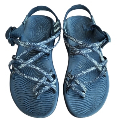 Chaco Z Cloud X Black Athletic Hike Trail Climb Walk Sandal Outdoor Shoe Women 7 - Picture 2 of 6